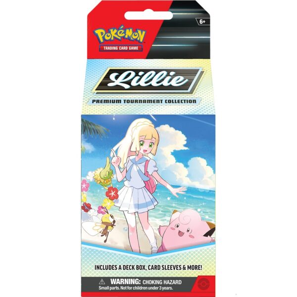 Pokemon TCG LILLIE Premium Tournament Collection - español
