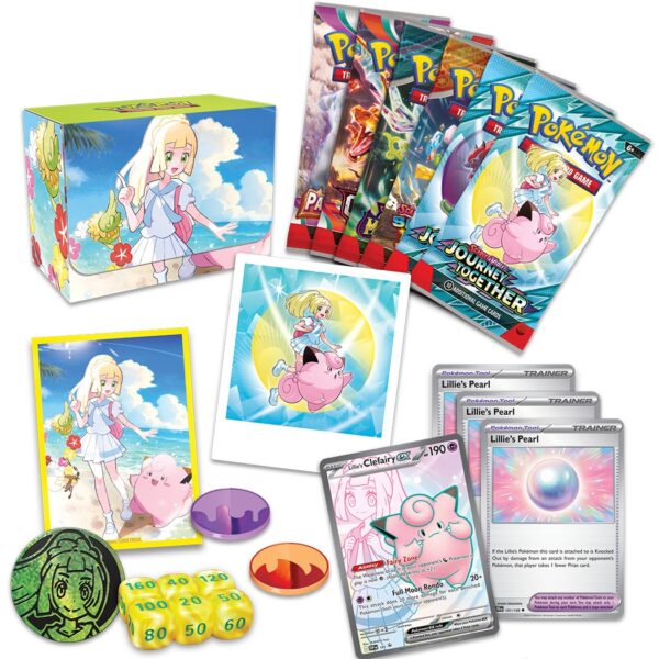 Pokemon TCG LILLIE Premium Tournament Collection - español