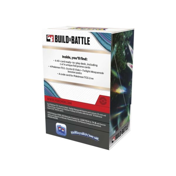 Pokémon TCG Scarlet & Violet 6 Twilight Masquerade  Build and Battle - español