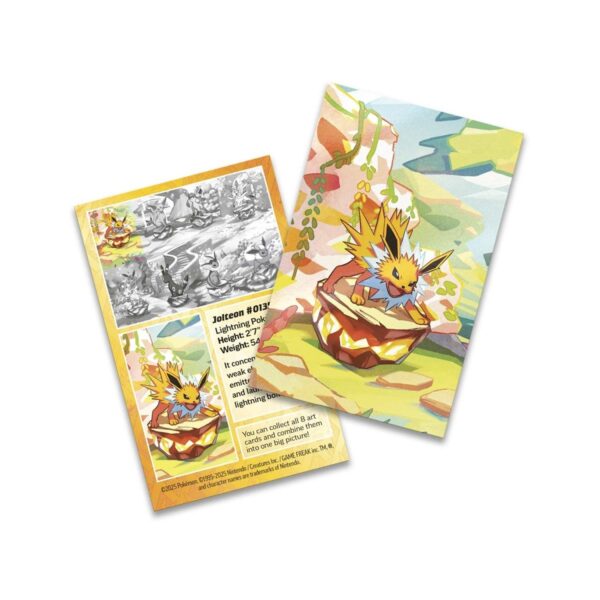 Scarlet & Violet 8.5 Prismatic Evolutions Mini Tin (Jolteon) - español