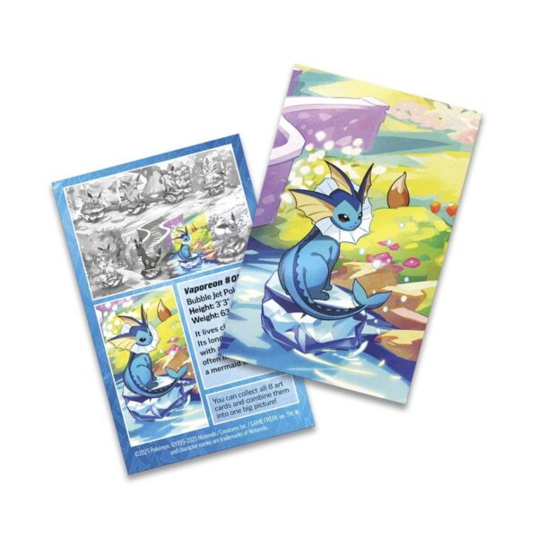 Scarlet & Violet 8.5 Prismatic Evolutions Mini Tin (Vaporeon) - español