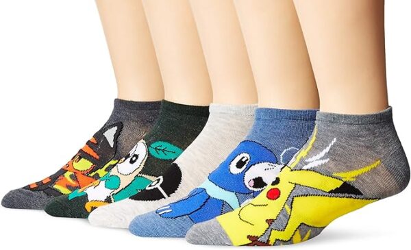 Pokemon medias Adulto (unisex) hombre y mujer - 5 pares de medias - socks