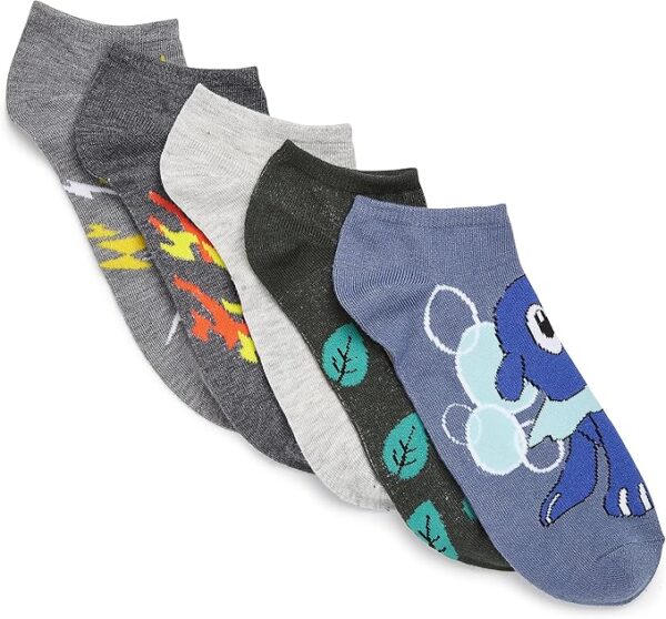 Pokemon medias Adulto (unisex) hombre y mujer - 5 pares de medias - socks
