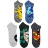 Pokemon medias Adulto (unisex) hombre y mujer - 5 pares de medias - socks