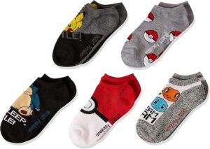 Pokemon medias niños niñas - 5 pares de medias - socks