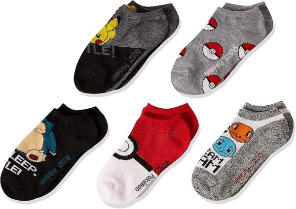 Pokemon medias niños niñas - 5 pares de medias - socks