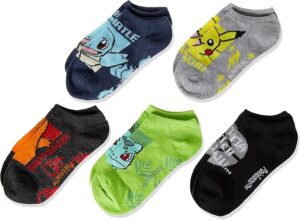 Pokemon medias niños niñas - 5 pares de medias - socks