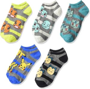 Pokemon medias niños niñas - 5 pares de medias - socks