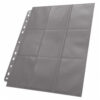 Hojas 9 bolsillos negro para carpetas Ultra Pro 9 Pocket page