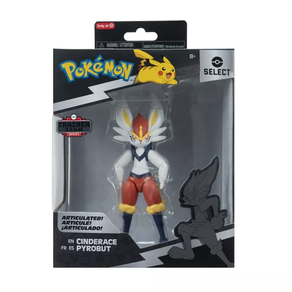 Pokémon Select Trainer series Cinderace 6 Action Figure Jazwares