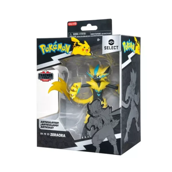 Pokémon Select Trainer series Zeraora 6 Action Figure
