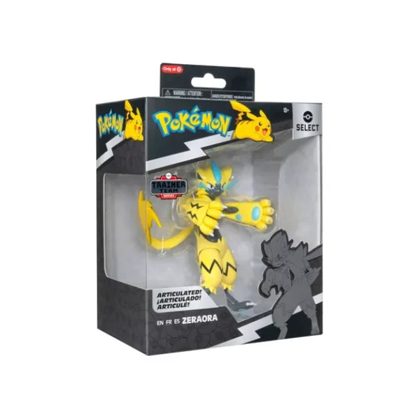 Pokémon Select Trainer series Zeraora 6 Action Figure