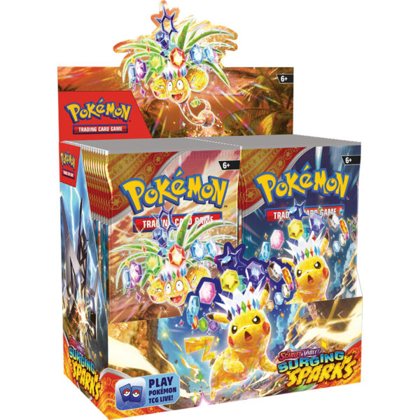 Pokémon TCG caja 36 sobres Surging Sparks Booster Box - ENGLISH