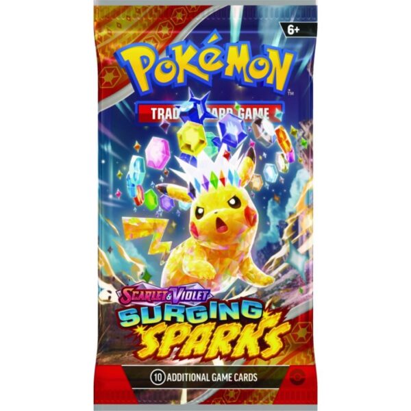 Pokémon TCG Sobre Surging Sparks Booster - ENGLISH
