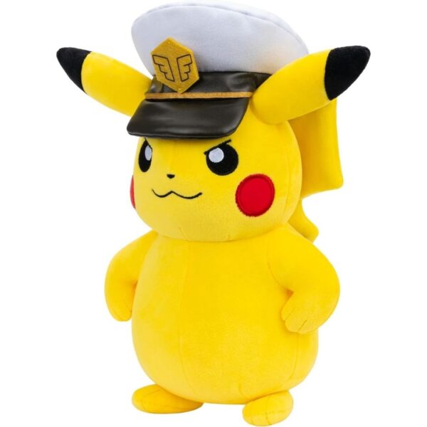 Peluche Pokemon Captain Pikachu Plush - 8-Inch