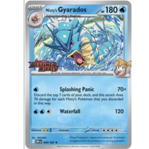 Pokémon TCG - Destined Rivals Build & Battle Box - ENGLISH Gyarados Deck