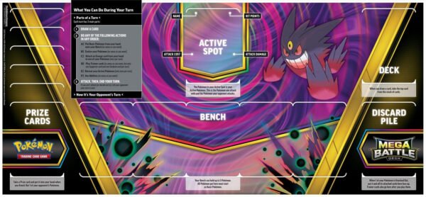 Pokémon TCG Mega Battle Deck Mega Gengar ex en ingles