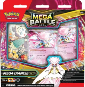 Pokémon TCG Mega Battle Deck Mega Diancie ex en ingles