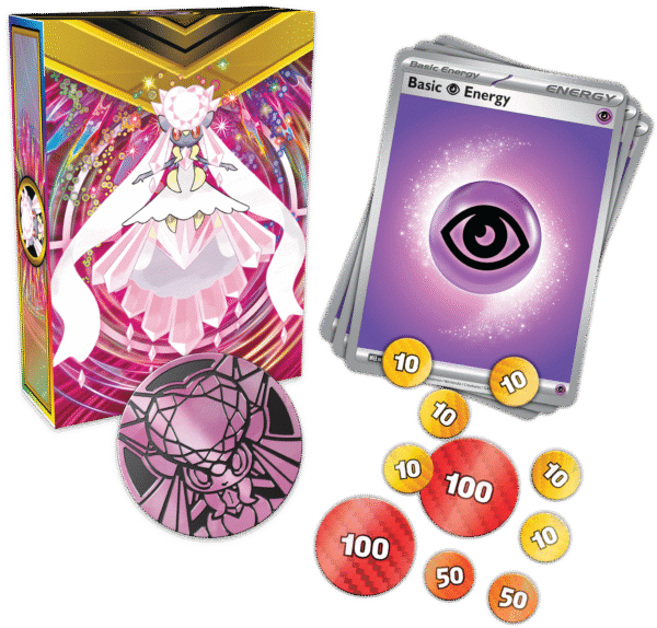 Pokémon TCG Mega Battle Deck Mega Diancie ex en ingles