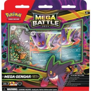 Pokémon TCG Mega Battle Deck Mega Gengar ex en ingles