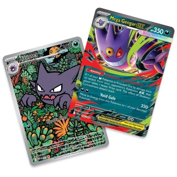 Pokémon TCG Mega Battle Deck Mega Gengar ex en ingles