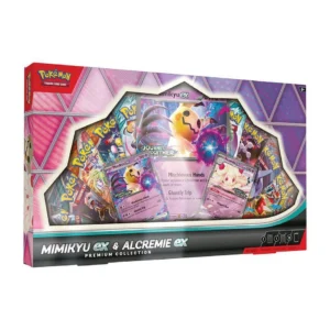 Pokémon TCG Mimikyu ex & Alcremie ex Premium Collection en ingles