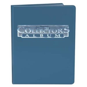 Album tapa dura Ultra Pro 4-Pocket Blue Collectors Portfolio para 80 cartas Pokemon