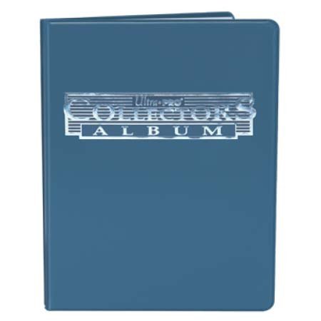 Album tapa dura Ultra Pro 4-Pocket Blue Collectors Portfolio para 80 cartas Pokemon