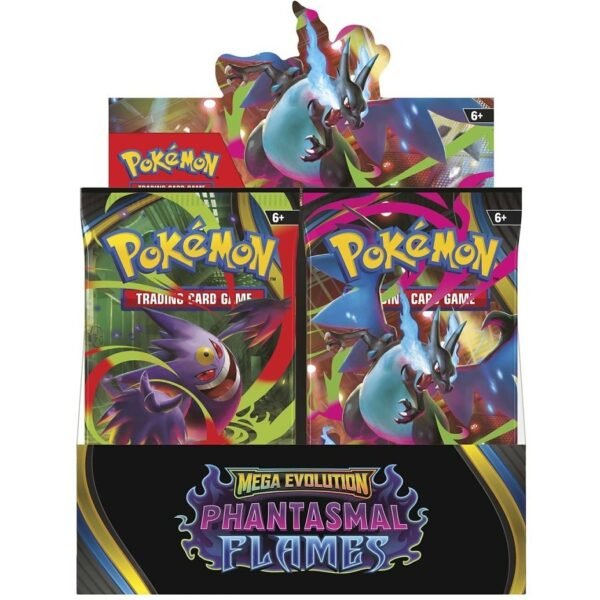 Pokémon TCG Mega Evolution 2 Phantasmal Flames Booster Box ENGLISH caja sobres 36