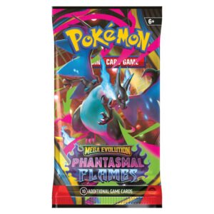 Pokémon TCG Mega Evolution 2 Phantasmal Flames Booster Pack - ENGLISH sobre 10 cartas