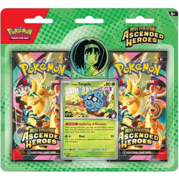 Pokémon TCG Mega Evolution 2.5 Ascended Heroes Collection Erika en Ingles