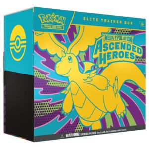 Pokémon TCG Mega Evolution 2.5 Ascended Heroes Elite Trainer Box en Ingles