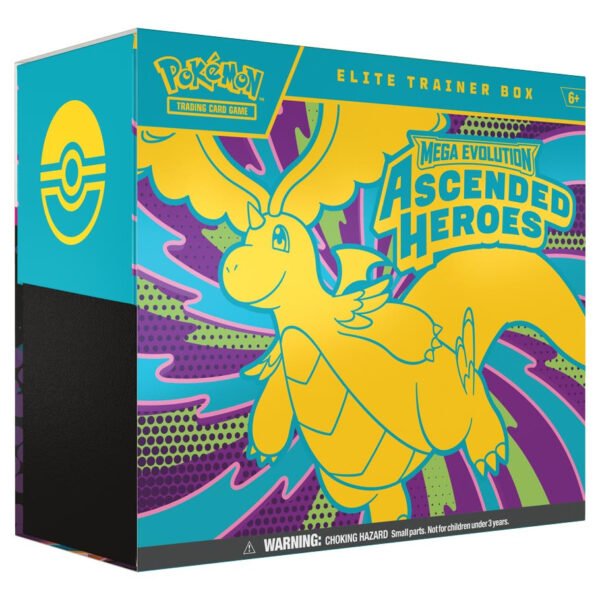Pokémon TCG Mega Evolution 2.5 Ascended Heroes Elite Trainer Box en Ingles
