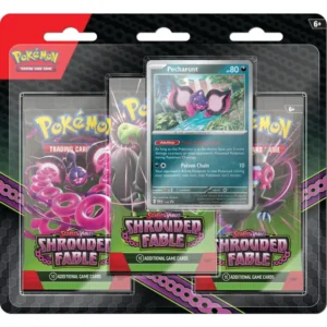 Pokemon TCG Scarlet and Violet 6.5 Shrouded Fable Blister 3 sobres español