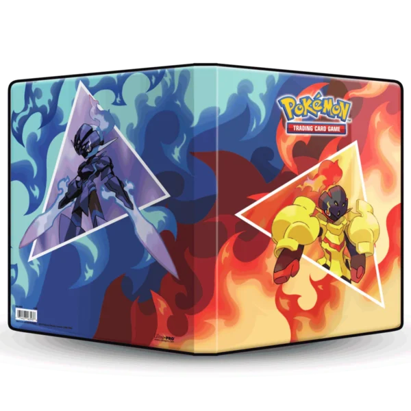Album Pokemon binder, 4 bolsillos, Armarouge y Ceruledge, tapa dura, almacena 80 cartas Ultra Pro