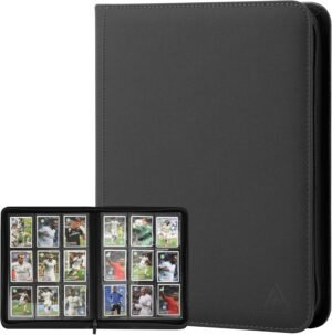 Album 9 Bolsillos hoja profecional Arkeiliy Card Binder 9 Pocket 1 Album 9 Bolsillos hoja profecional Arkeiliy Card Binder 9 Pocket para 540 cartas