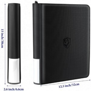Album Toploader Binder Holds 324 Toploaders_1 Album Binder para Toploaders almacena hasta 324