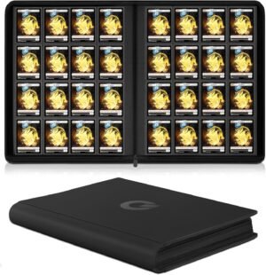 Album para cartas pokemon,16 bolsillos, hojas fondo negro, para 1024 cartas 2 Album para cartas pokemon,16 bolsillos, hojas fondo negro, para 1024 cartas