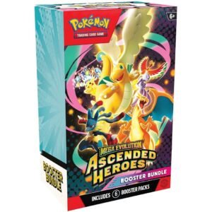 Pokemon TCG Mega Evolution 2.5 Ascended Heroes bundle 1 Pokemon TCG Mega Evolution 2.5 Ascended Heroes Booster Bundle - Español