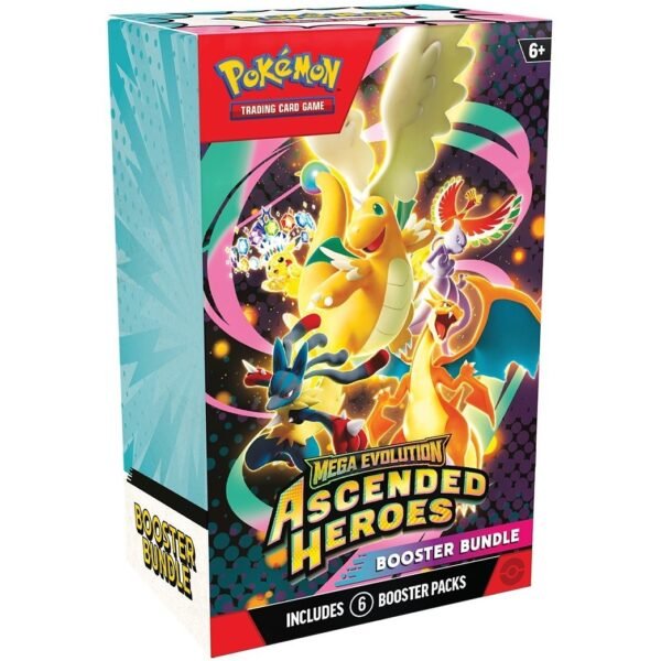 Pokemon TCG Mega Evolution 2.5 Ascended Heroes Booster Bundle - Español