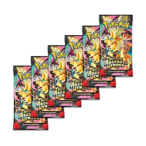 Pokemon TCG Mega Evolution 2.5 Ascended Heroes Booster Bundle - Español