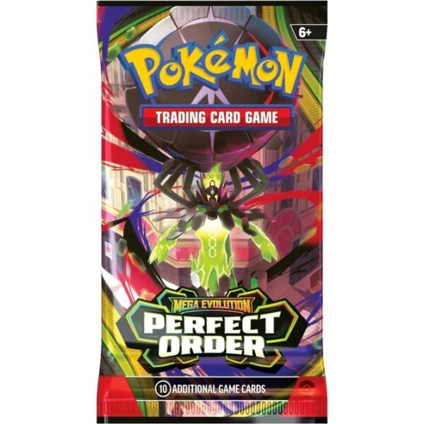 Sobres TCG Mega Evolution 3 Perfect Order Pokémon Booster Pack