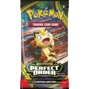 Pokémon TCG Mega Evolution 3 Perfect Order Booster Pack 2 Sobres TCG Mega Evolution 3 Perfect Order Pokémon Booster Pack