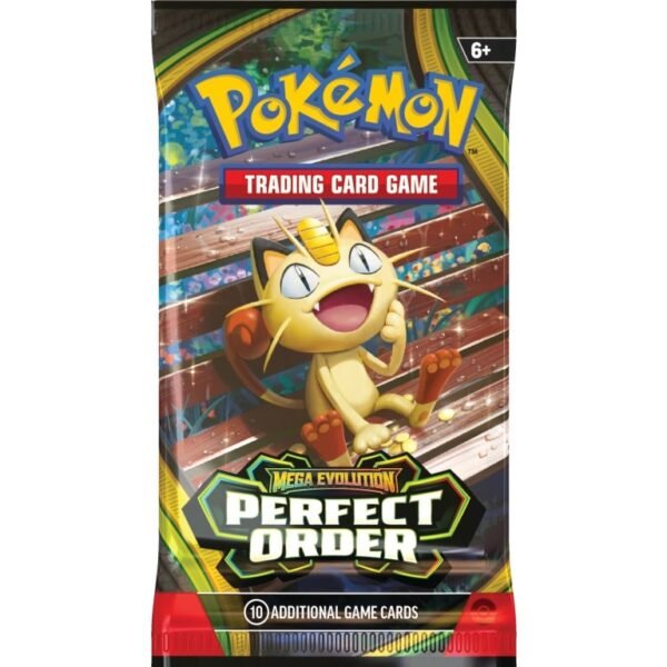 Sobres TCG Mega Evolution 3 Perfect Order Pokémon Booster Pack