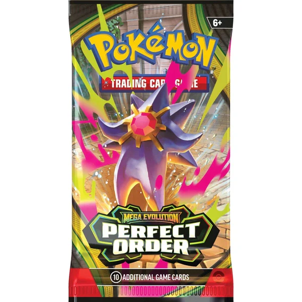 Sobres TCG Mega Evolution 3 Perfect Order Pokémon Booster Pack