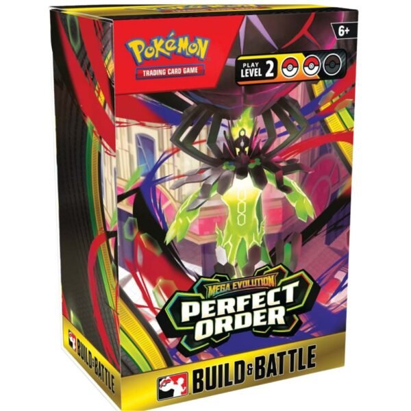 Pokémon Perfect Order TCG Mega Evolution 3 Build And Battle Ingles