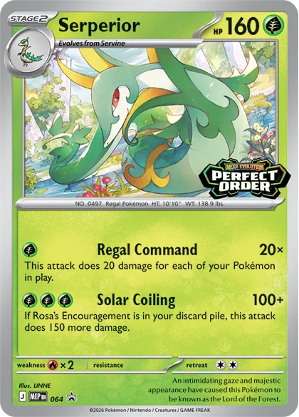 Pokémon Perfect Order TCG Mega Evolution 3 Build And Battle Ingles