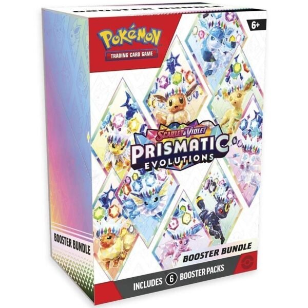 Caja de 6 sobres Prismatic Evolutions Booster Bundle (ingles)