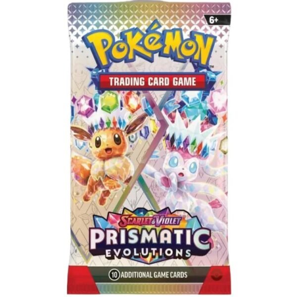 Sobre Prismatic Evolutions Booster Bundle (ingles)