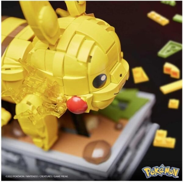 Tipo Lego Pokémon Pikachu 1092 Piezas, con Movimiento Mega